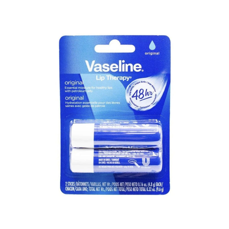 Vaseline Lip Therapy 48Hr Original 2pk