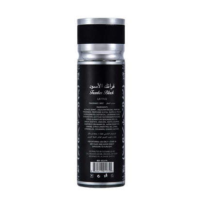 Scenabella Franker BLack Lattino Fragrance Mist 250ml