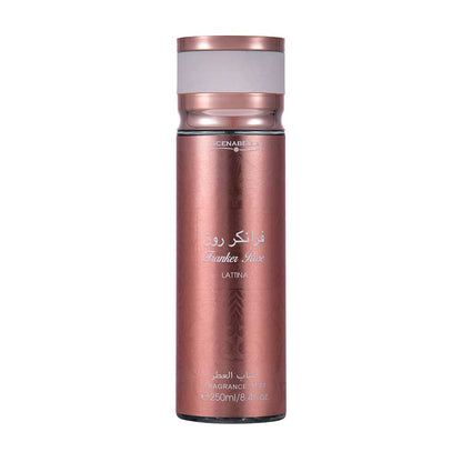 Scenabella Franker Rose Lattina Fragrance Mist 250ml