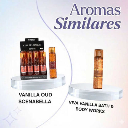 Scenabella Vanilla Oud Fine Fragrance Mist 250ml