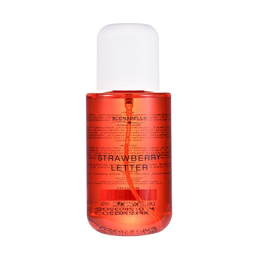 Scenabella Strawberry Letter Fragrance Mist 250ml