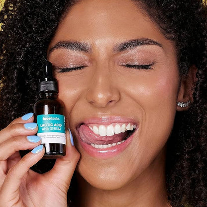 Face Facts Glow Resurface Lactic Acid AHA Serum 30ml