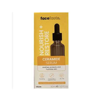 Face Facts Ceramide Serum Nourish Restore 30ml