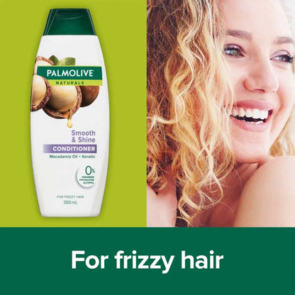 Palmolive Naturals Conditioner Smooth & Shine Macadamia Oil + Keratin 350ml