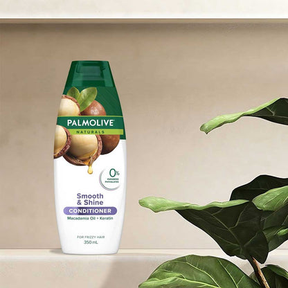 Palmolive Naturals Conditioner Smooth & Shine Macadamia Oil + Keratin 350ml