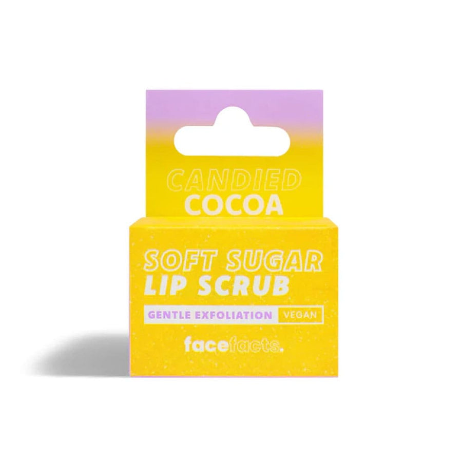 Face Facts Soft Sugar Lip Scrub Candied Cocoa 10g