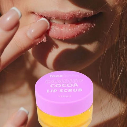 Face Facts Soft Sugar Lip Scrub Candied Cocoa 10g