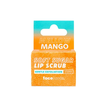 Face Facts Soft Sugar Lip Scrub Mellow Mango 10g