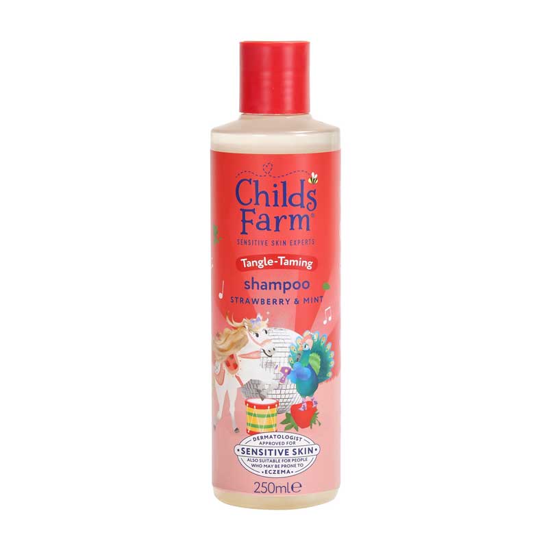 Childs Farm Shampoo Tangle Taming Strawberry & Mint 250ml