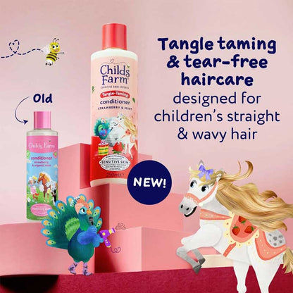 Childs Farm Conditioner Tangle Taming Strawberry & Mint 250ml