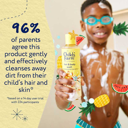 Childs Farm Hair & Body Wash Watermelon & Pineapple 250ml