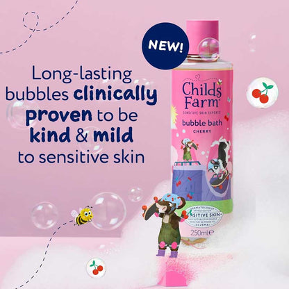 Childs Farm Bubble Bath Cherry 250ml