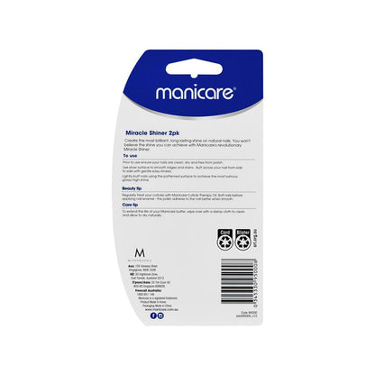 Manicare Miracle Shiner 2pk
