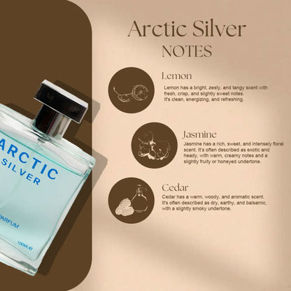 Lovali Arctic For Men Silver Eau De Parfum 100ml