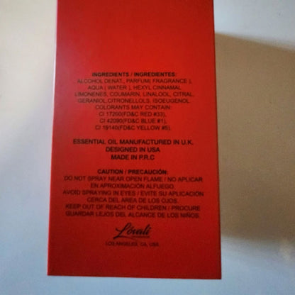 Lovali Hero Red For Men Eau De Parfum Spray 100ml