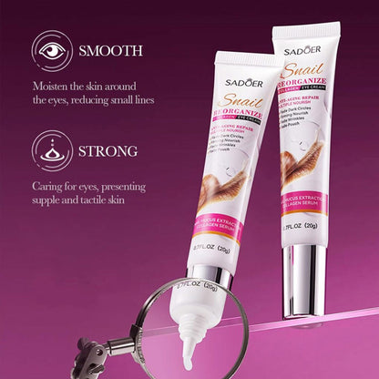 Sadoer Snail Reorganize Collagen Eye Cream 20g