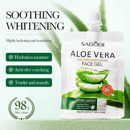 Sadoer Aloe Vera Soothing Moisturizing Face Gel 300g