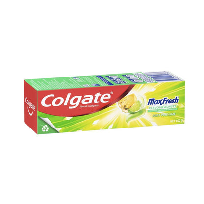 Colgate Fluoride Toothpaste Max Fresh Juicy Pine Lime 100g
