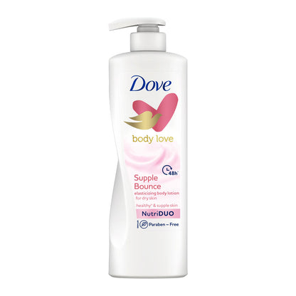 Dove Body Lotion Body Love 48H Supple Bounce For Dry Skin 400ml