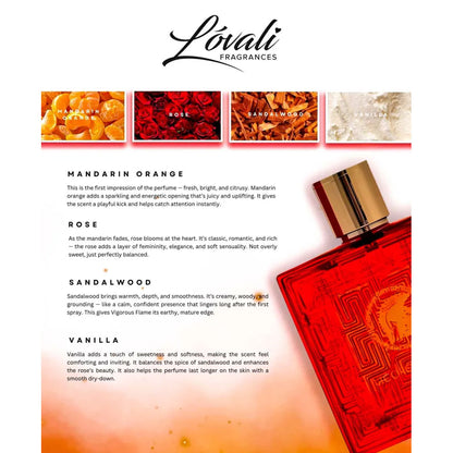 Lovali Vigorous Flame Eau De Parfum Spray 100ml