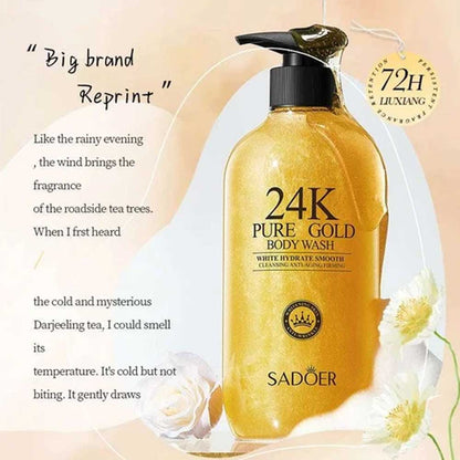 Sadoer 24K Pure Golden Body Wash 500ml