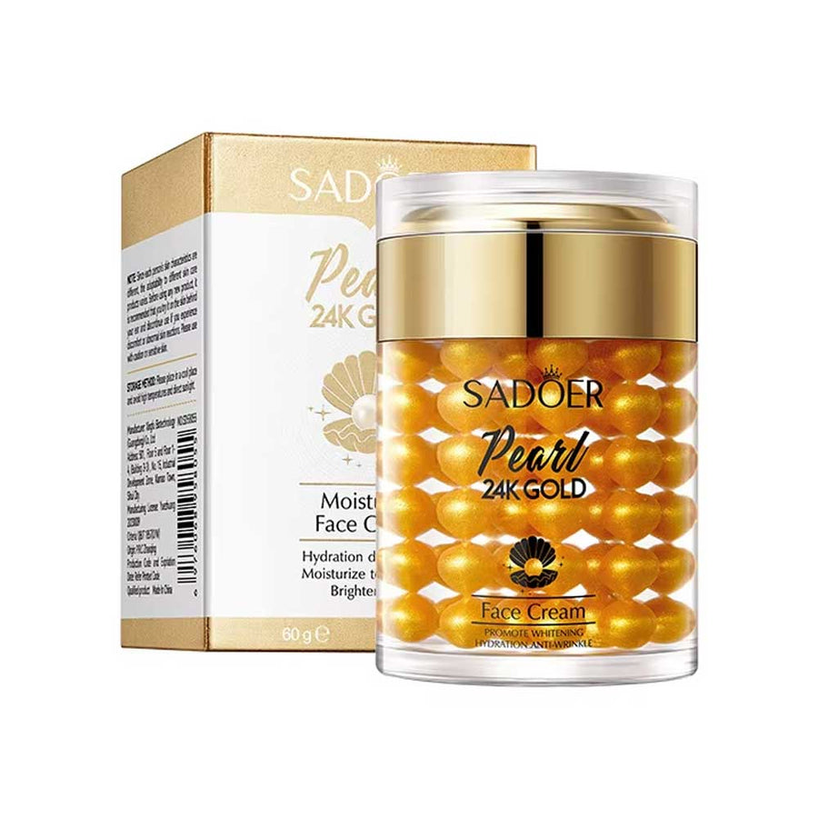 Sadoer 24K Golden Pearl Collagen Moisturize Face Cream 60g
