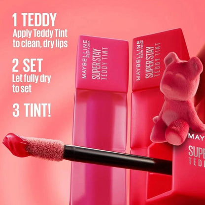 Maybelline New York SuperStay Teddy Tint Creamy Lip Tint 80 Keep It Cozy 5ml