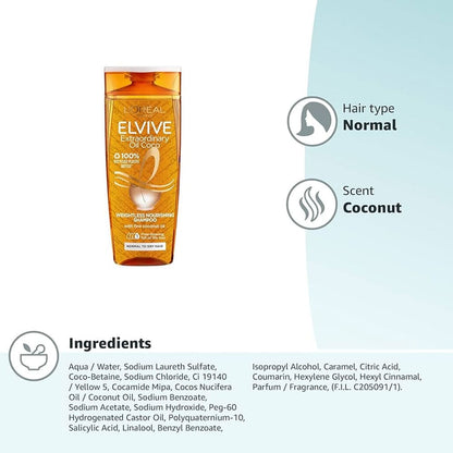 L'Oreal Elvive Extraordinary Oil Coconut Shampoo 300ml