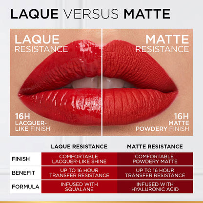 L'Oreal Paris Infallible Matte Resistance Lacquer Liquid Lipstick 16H 520 Berry Bordeaux 4ml