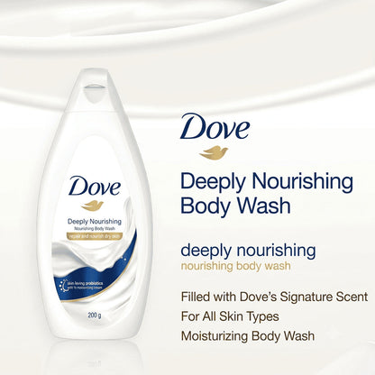 Dove Deeply Nourishing Body Wash 200g