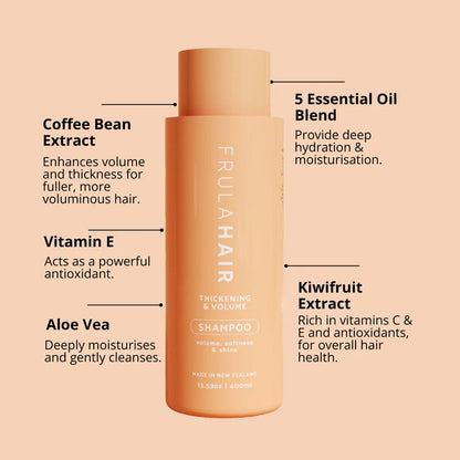 Frula Hair Shampoo Thickening & Volume 400ml