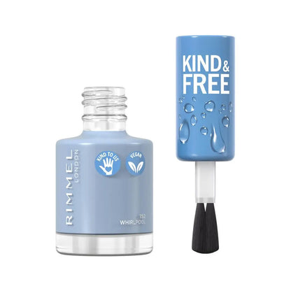 Rimmel Nail Polish Kind & Free 152 Tidal Wave Blue 8ml