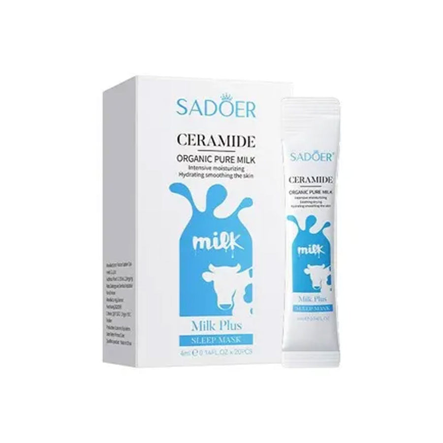 Sadoer Ceramide Organic Pure Milk Sleep Mask 4ml×20pcs