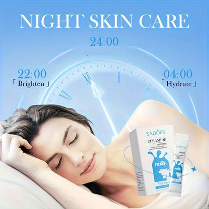 Sadoer Ceramide Organic Pure Milk Sleep Mask 4ml×20pcs