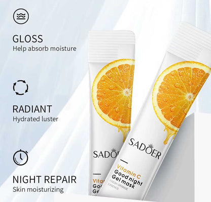 Sadoer Vitamin C Good Night Gel Mask 4ml x 20pcs