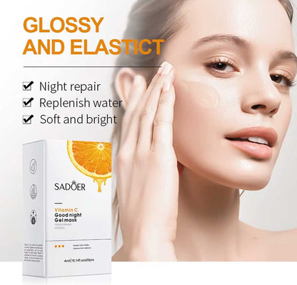 Sadoer Vitamin C Good Night Gel Mask 4ml x 20pcs