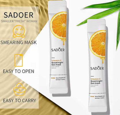 Sadoer Vitamin C Good Night Gel Mask 4ml x 20pcs