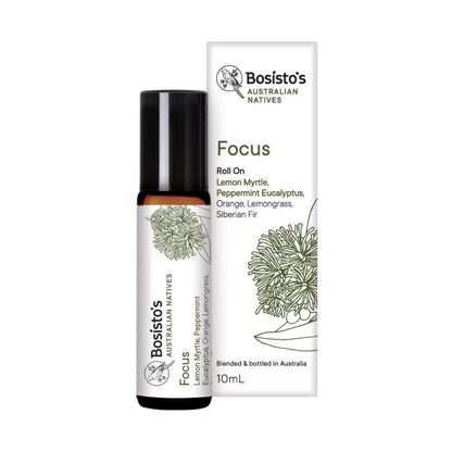 Bosisto's Roll On For Focus 10ml