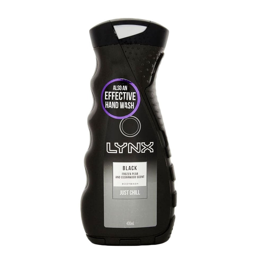 Lynx Bodywash Black Just Chill 400ml