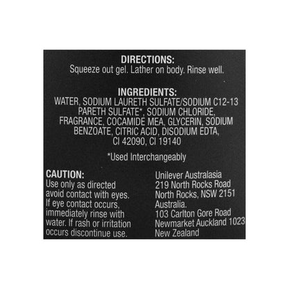 Lynx Bodywash Black Just Chill 400ml