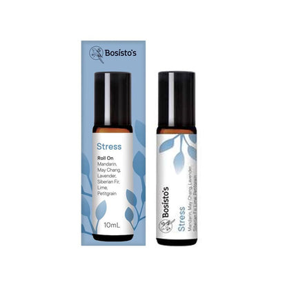 Bosisto's Roll On Essential Oil For Stress 10ml