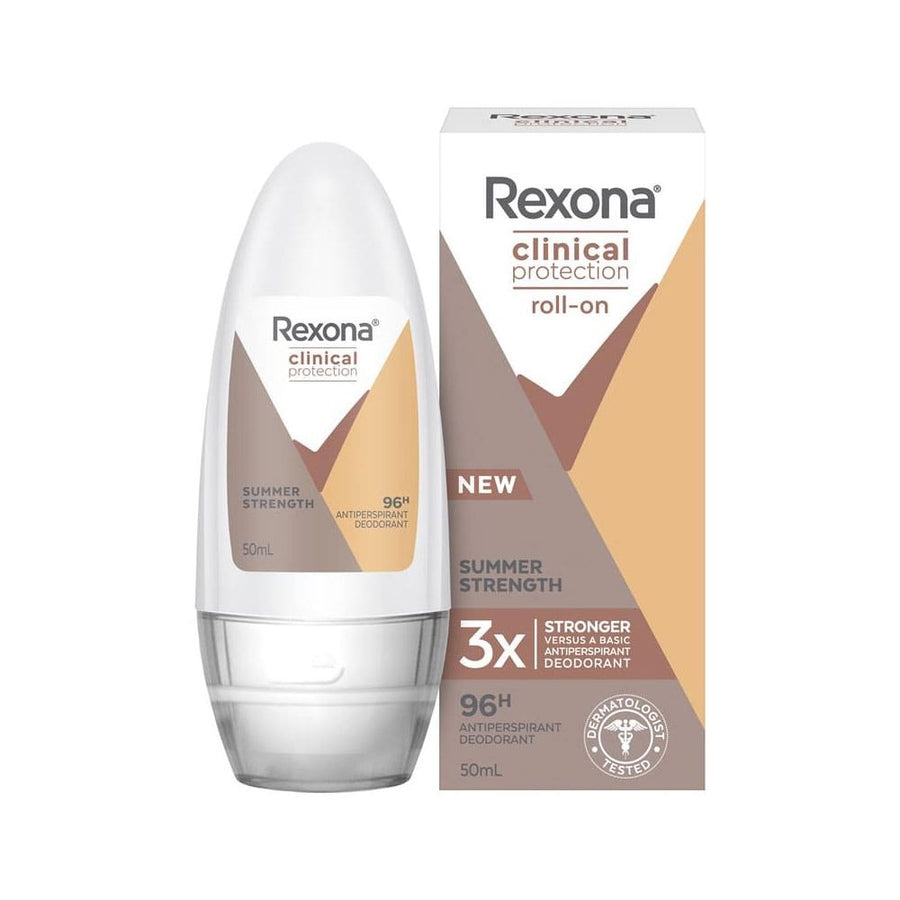 Rexona Clinical Protection Deodorant Roll On Summer Strength 50ml