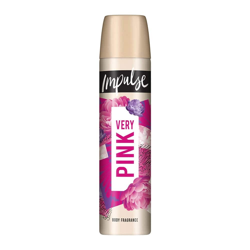 Impulse Body Spray Very Pink 75ml – Cosmetic Capital