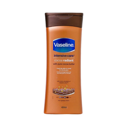 Vaseline Intensive Care Body Lotion Cocoa Radiant With Pure Cocoa Butter 400ml