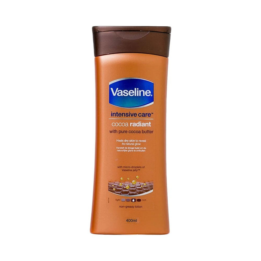 Vaseline Intensive Care Body Lotion Cocoa Radiant With Pure Cocoa Butter 400ml