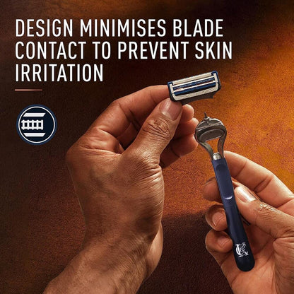 King.C.Gillette Neck Razor Blades 3pk