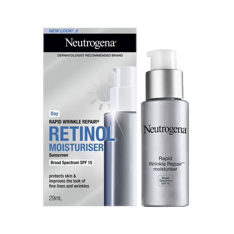 Neutrogena Day Rapid Wrinkle Repair Retinol Moisturiser With Sunscreen Spf15 29ml