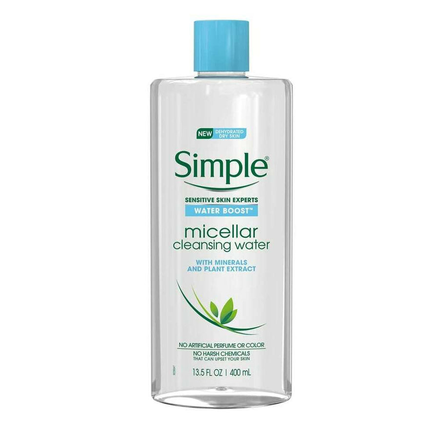 Simple Micellar Cleansing Water Dehyrdated Dry Skin Water Boost 400ml