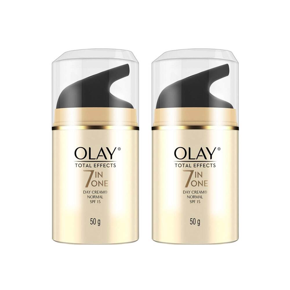 Olay 7-In-1 Total Effects Day Cream SPF15 2x50g