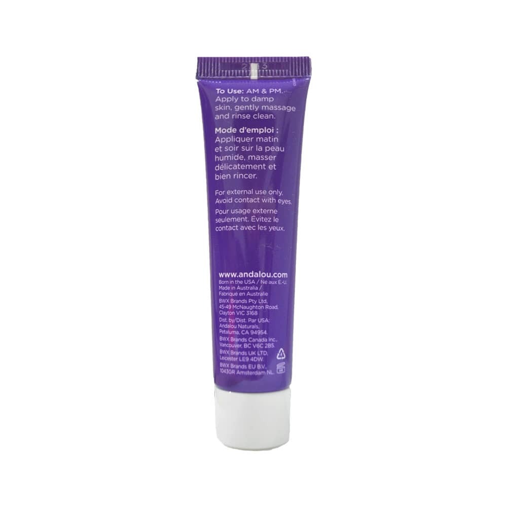Andalou Naturals Age Defying Apricot Prebiotic Cleansing Milk 24ml - Travel Size